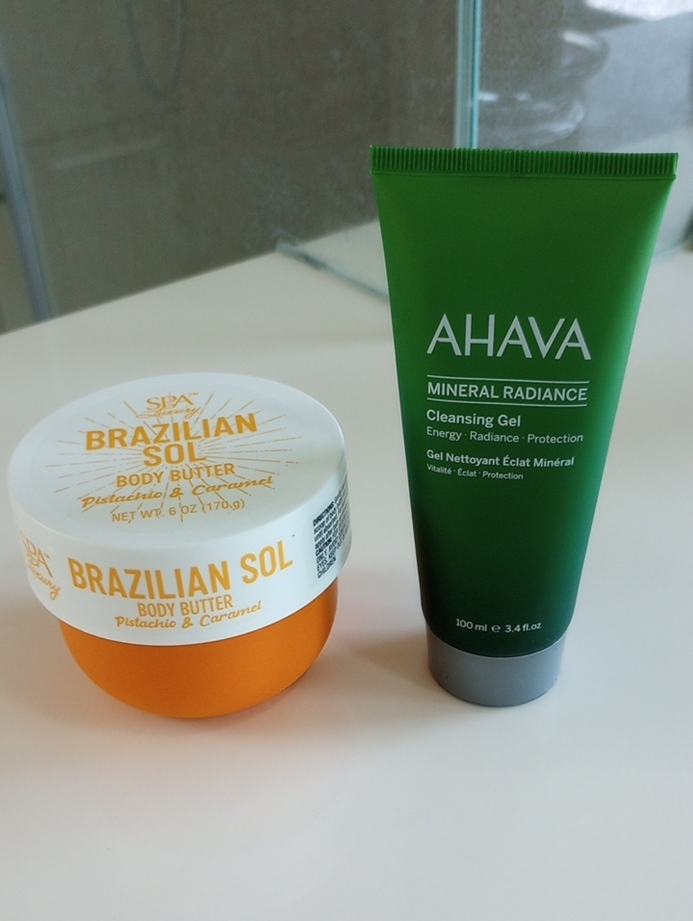 AHAVA Facial Cleanser & Brazilian Sol Body Butter